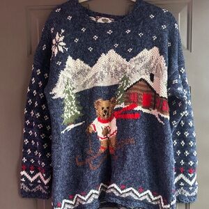 Vintage Tiara sweater Cottage Core 90 ‘ vibe